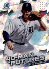 Spencer Torkelson 2021 Bowman Chrome 40-Man Futures Refractor Atomic #FMF-1 /150