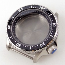 20ATM 41mm Sapphire Glass Ceramic Bezel Solid Watch Case Fit NH35 NH36 SKX007