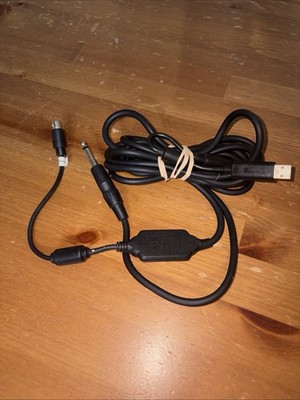 Ubisoft Hercules Rocksmith USB Cable Cord Guitar Game Adapter w/ Breakaway Cable