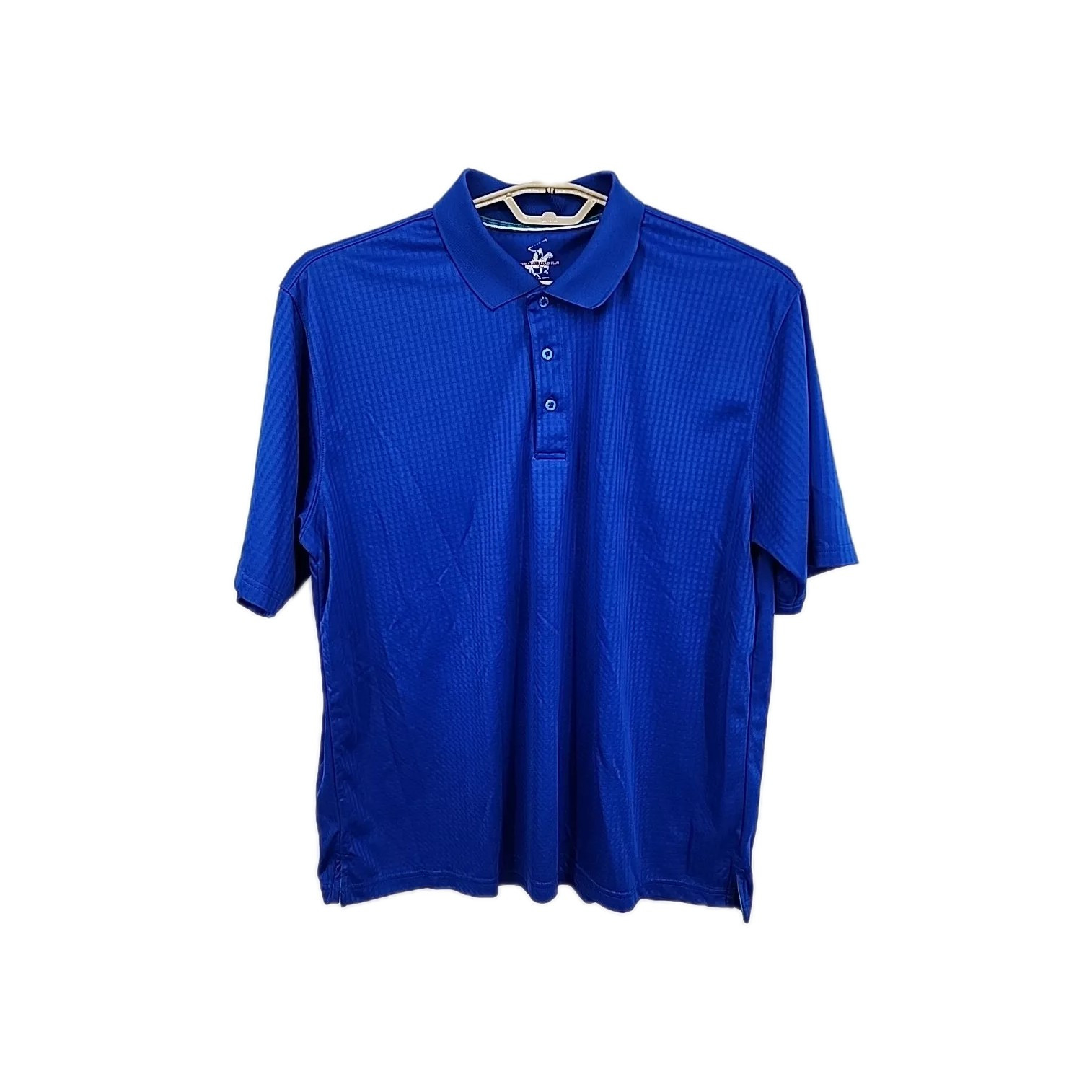 Men's Polos Beverly Hills Polo Club Blue Modern Fit Polo Shirt Size XL*