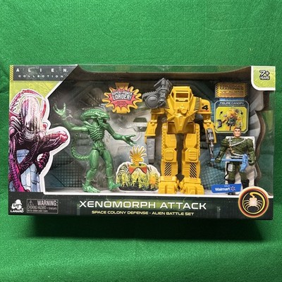 Alien Collection Xenomorph Attack - Space Colony Defense Alien Battle Set
