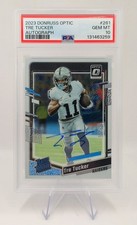 2023 Donruss Optic Tre Tucker Autograph /199 PSA 10 Rated Rookie Auto Raiders 🔥