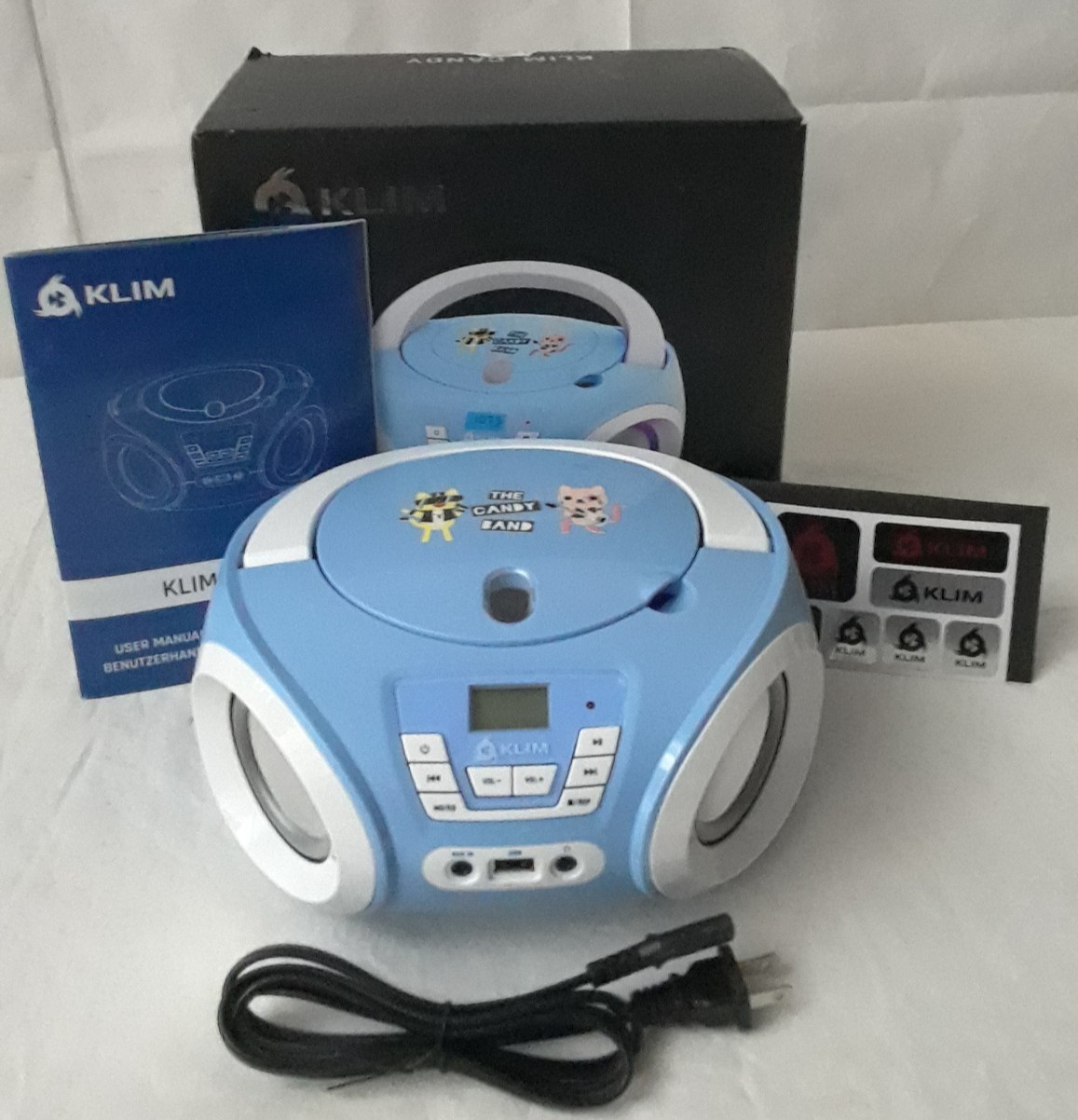 For Children - Fm Radio - Blue Open Box
