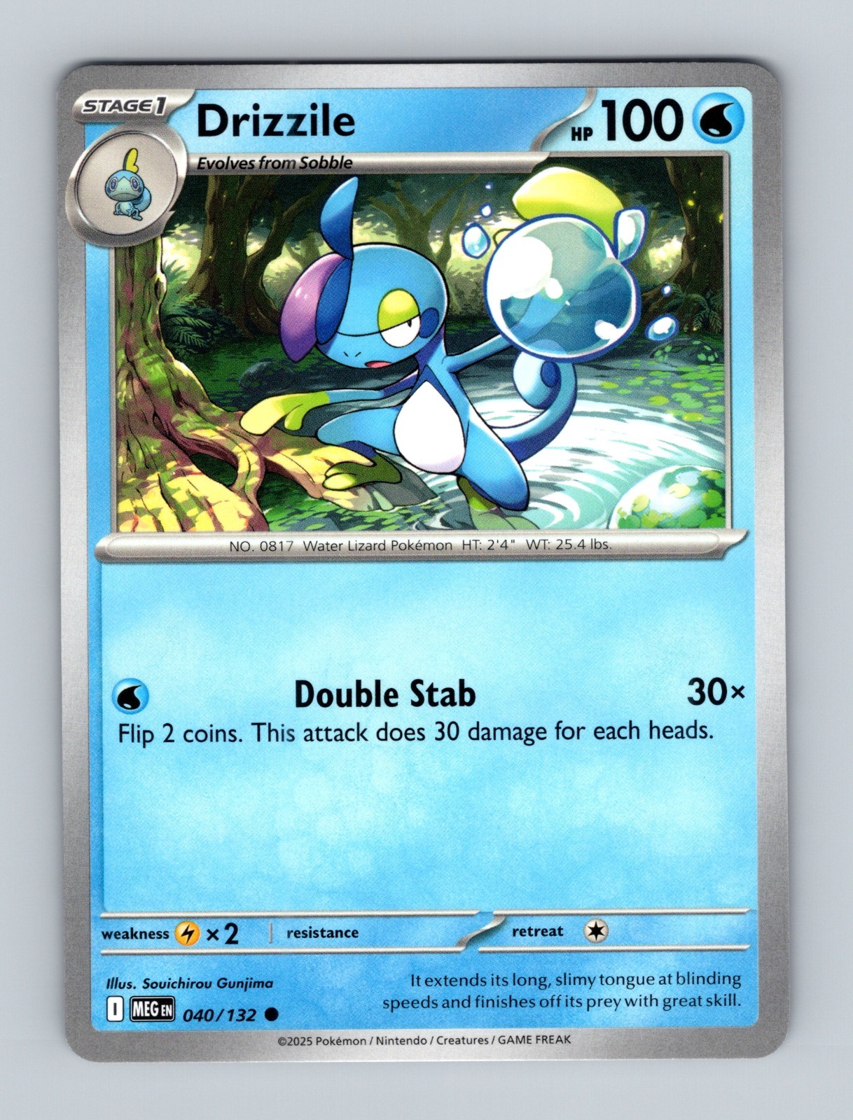 Pokemon TCG - Mega Evolution (MEG EN) Drizzile - #040/132