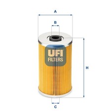 Filtre à carburant Daf 66