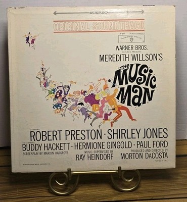 The Music Man Original Soundtrack Vinyl LP 1962 Meredith Willson BS 1459 Stereo