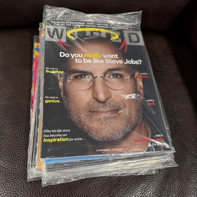 WIRED Magazine Lot (10) Issues Magazines New Sealed