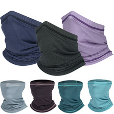 Cooling Neck Gaiter UV Protection Face Mask Windproof Scarf Breathable Balaclava