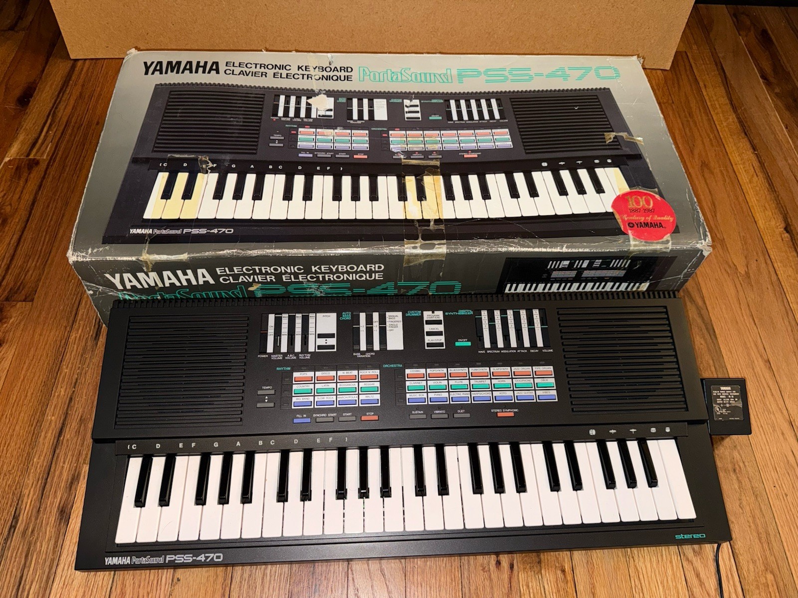 Yamaha PortaSound PSS-470 Electronic Keyboard