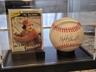 Mike Schmidt Signed Baseball JSA Comes With Display