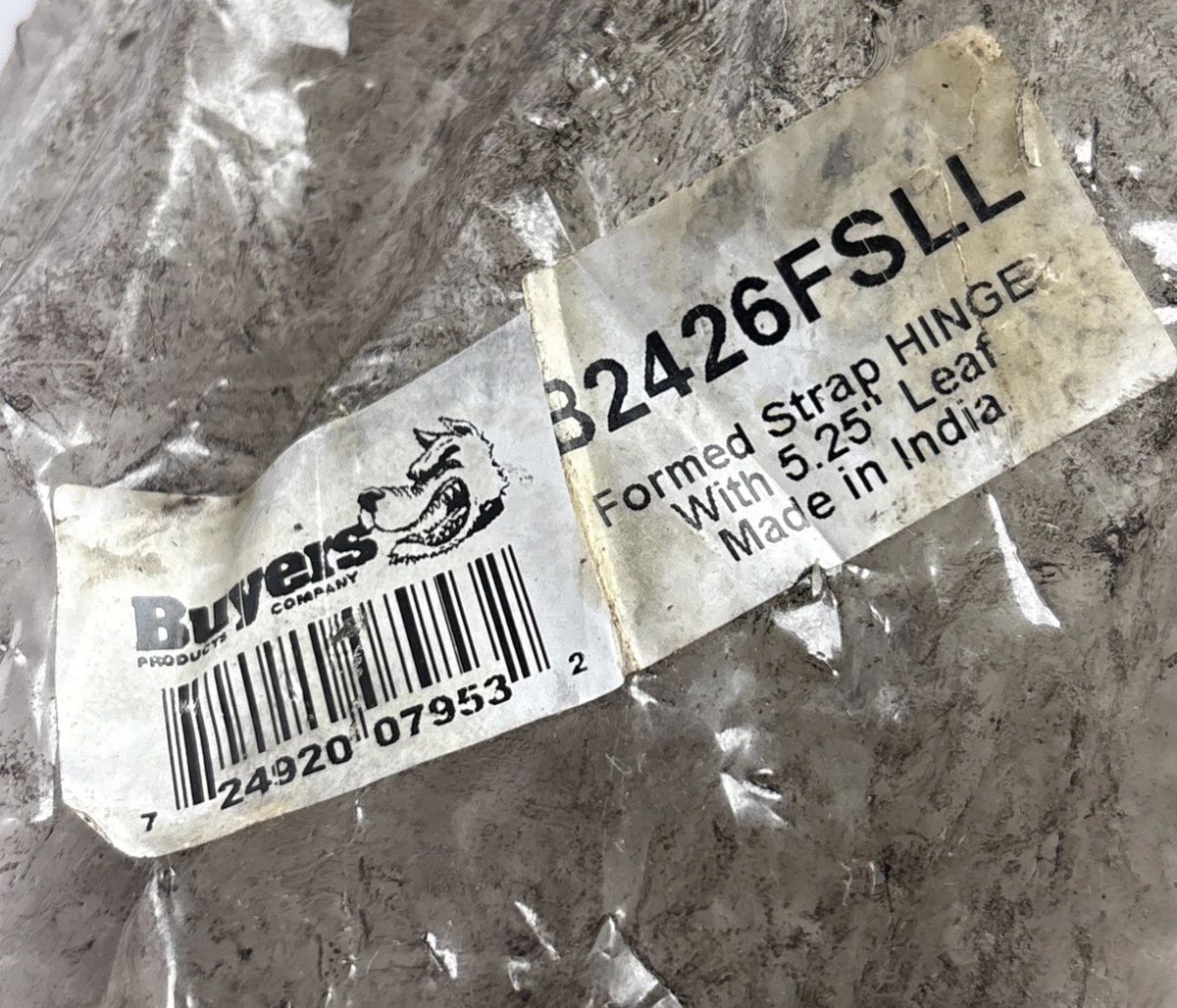 BUYERS PRODUCTS B2426FSLL Formed Hinge Strap 5.25” Leaf photo 2