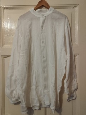 Topman Herren Shirt, XL, weiß, langarm
