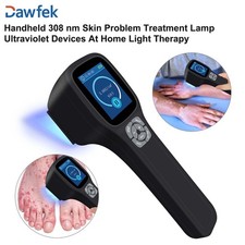 308nm UVB Handheld Lamp Rechargeable Battery Skin Diseases Blue Light Therapy