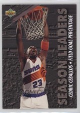 1993-94 Upper Deck Season Leaders Cedric Ceballos #172 12ps
