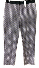 NWT Chico s 1 M So Slimming Capri Crop Pant Cotton Knit Career Office Casual