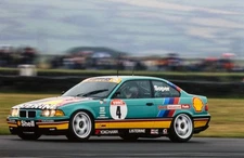 Steve Soper M Team Shell Racing with Listerine BMW 318is Rd 11 Pem- Old Photo