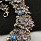 Vintage Eye Candy LA Sloane Crystal Flower Collar Statement Necklace Gold Tone — photo 7