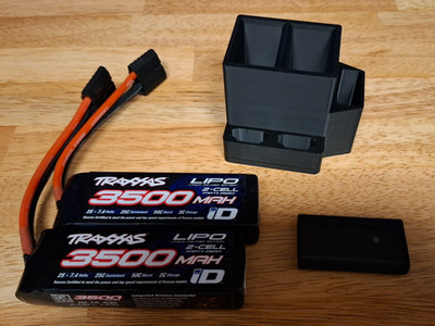 Traxxas Akku & Mini Maxx Ladegerät Speicher Dock für 3500mAh ID Lipo Akkus