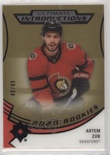 2020-21 Upper Deck Ultimate Collection Introductions Gold 49/49 Artem Zub i1p
