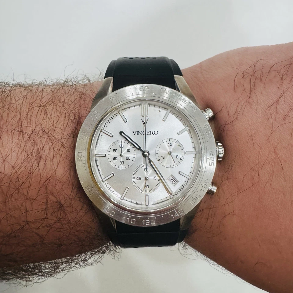 Reloj Cronógrafo Hombre Rogue en Acero Inoxidable 43mm, 100mm Resistente al Agua Foto 2 de 4