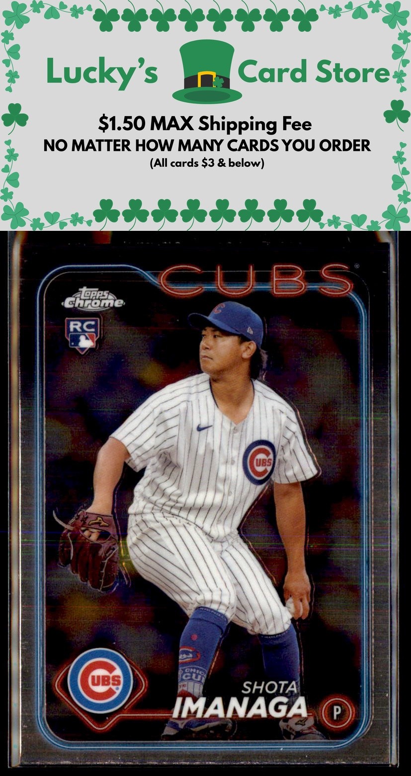 2024 Topps Chrome #121 Shota Imanaga Rookie