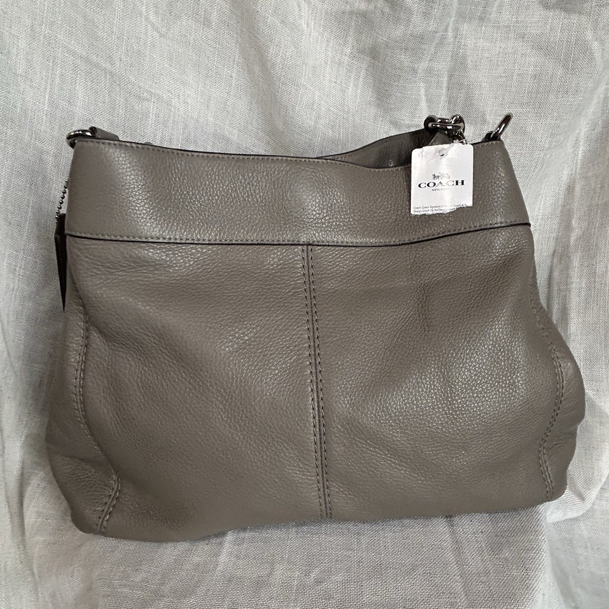 COACH グレー レザー バッグ Restored Hall Tote Bag 33 | Bags | Coach | COACH®