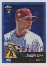 2022 Topps Chrome Platinum Anniversary Blue Prism Refractor Janson Junk 0u2e