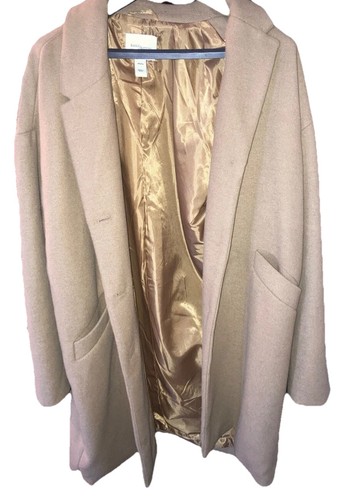 Daily Rituals Tan XL Dress Coat