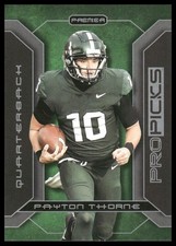 Payton Thorne Rookie 2022 Pro Picks Premier #PP-11 Michigan State Spartans