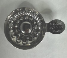 French Wine  Sommelier's Tasting Cup Tastevin Marche Aux Vins Beaune