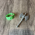 Vintage MOTU Accessories Trap-Jaw Belt He-Man Battle Ax Mattel 80s