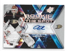 23-24 SPx Rookie X Marks the Spot Auto Olle Eriksson Ek XMR-OE