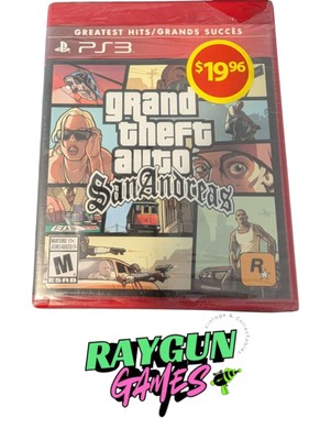Grand Theft Auto: San Andreas Sony Playstation 3 PS3 Complete CIB Brand New