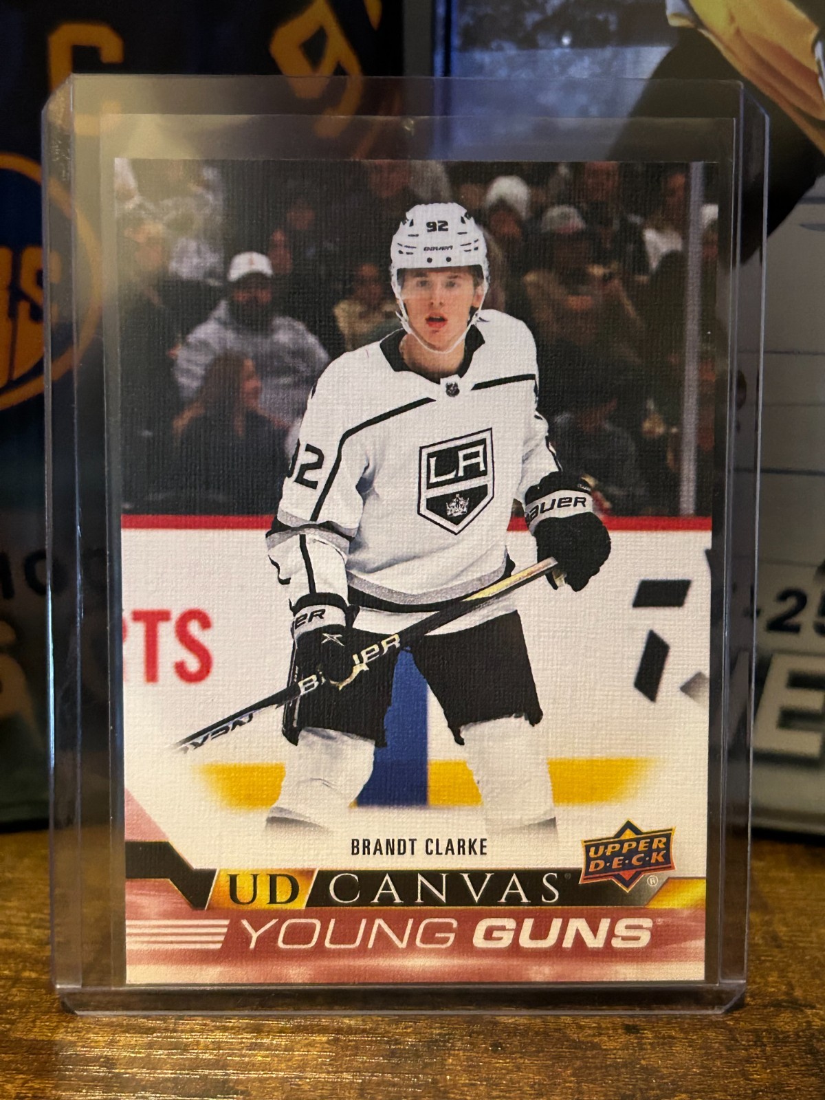 2022-23 UPPER DECK SERIES 2 BRANDT CLARKE YOUNG GUNS CANVAS #C226