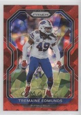 2020 Panini Prizm Red Ice Prizm Tremaine Edmunds #6 03zv