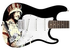 The Who Pete Townshend Signed Fender 1/1 Custom Graphics Photo Guitar ACOA