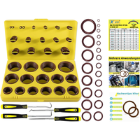 Viton O-Ring Sortiment 386 StüCk Metrische Dichtungen FüR Hydraulik, 30 GrößEn