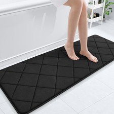 OLANLY 59x20 Memory Foam Bath Mat, Ultra Soft Absorbent Bathroom Rug, Machine Wa