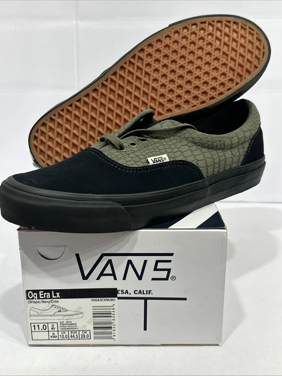WTAPS x Vans Era LX Black Croc for sale | eBay
