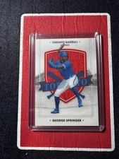 2021 Panini Chronicles George Springer America's Pastime Base #25
