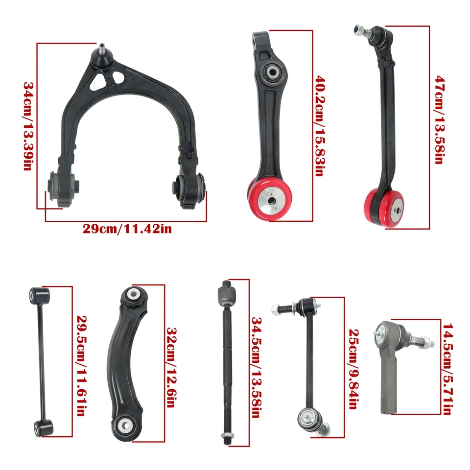 For Dodge Charger Challenger Magnum Chrysler 300 RWD 2005-2010 Suspension Kit Foto 2 de 4