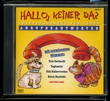 HALLO, KEINER DA?★Telefonansagen für Anrufbeantworter★CD★Promi-Stimmen★NEUWTG★