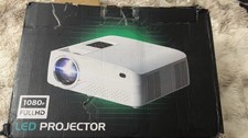 Screen Mirroring Version LED Projector 1080p Full HD White Desktop