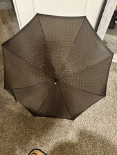 Louis Vuitton Monogram Brown Women's Umbrella with Wooden Handle