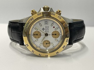 ZODIAC RED DOT CHRONOGRAPH AUTOMATIK SWISS VALJOUX 7750 Ref. 406 33 13