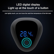 LCD Aquarium Digital Thermometer for Fish Tank Temperature Gauge Touch Screen