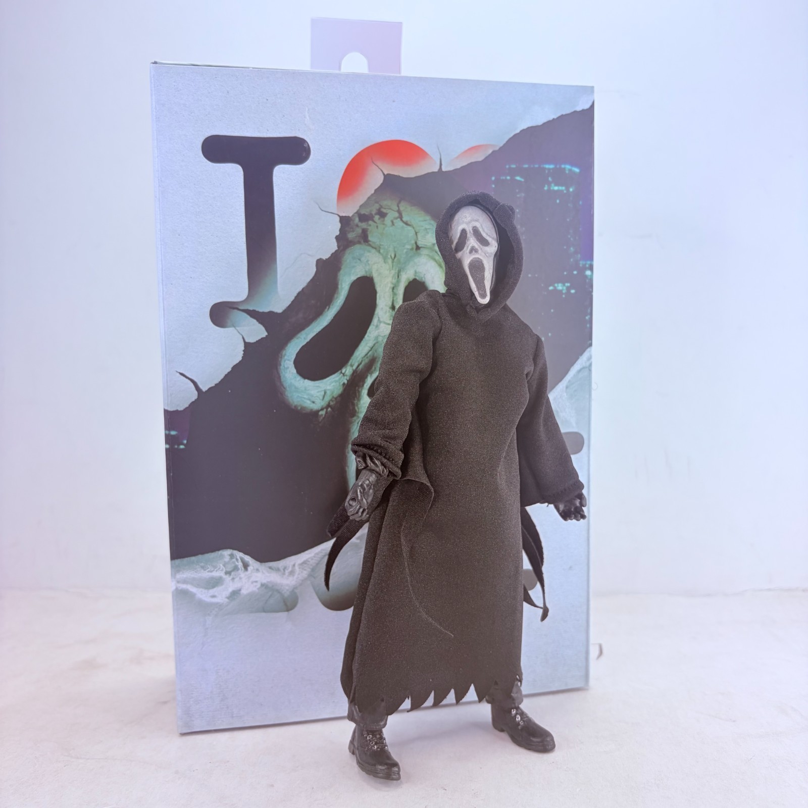 Ghost Face Takes Manhattan Scream w/Weapons 7" Horror Moive Action Figure Toys