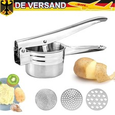 Pressa per patate in acciaio inox pressa per biscotti pressa per pasta pressa per spaghetti Retoo DE