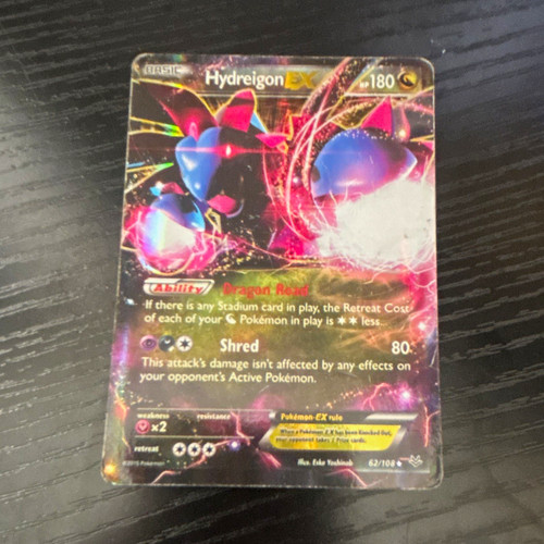 The Pokemon Company Hydreigon EX 62/108 Roaring Skies Holo UR ENG 180 HP