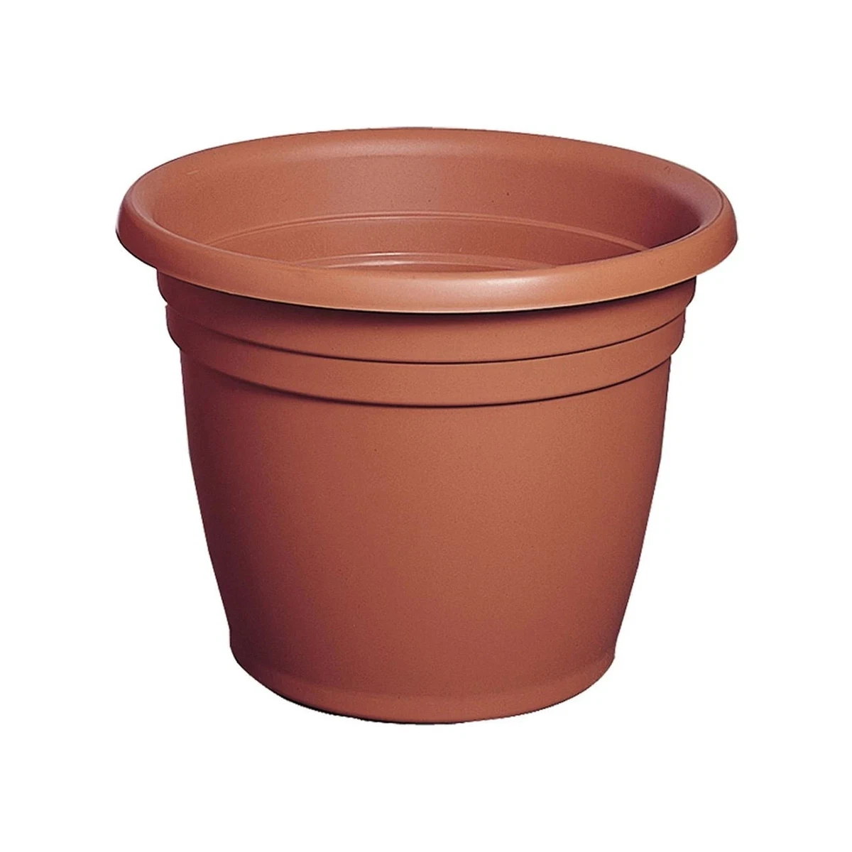 Vaso Tondo Madeira Luxy Colour In Plastica Colorati Da Esterno E Giardino Fiori Piante 18 Cm Peonia 88036990